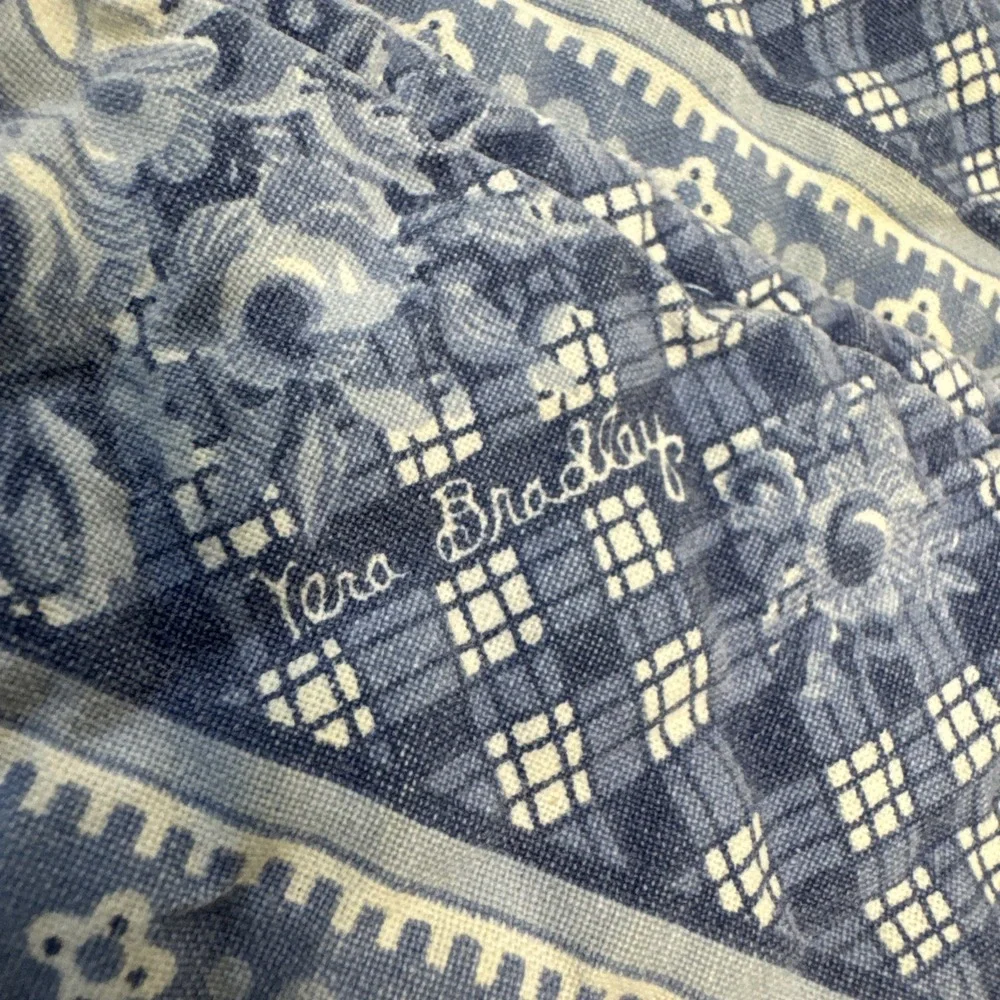 Vera Bradley Designs Blue & White Toile Placemats Set of 4 Rare Vintage